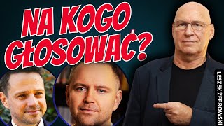 LESZEK ŻEBROWSKI. WYSTARTOWAŁ WYŚCIG PREZYDENCKI. LEPIEJ WYBRAĆ CZYŚCIEC NIŻ PIEKŁO