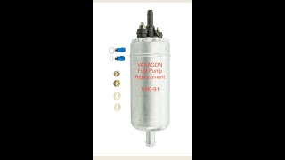 VW Vanagon Fuel Pump Replacement