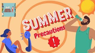 How to protect yourself from heat? #precautions #summer #youtubevideo