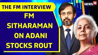 Nirmala Sitharaman Interview | FM Speaks On Rout In Adani Stocks & Its Impact On Stock Market