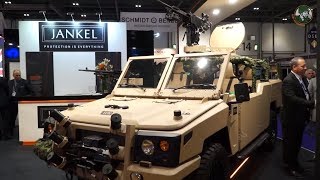 Jankel unveils the new FOX RRV-x 4x4 at DSEI 2017 London UK