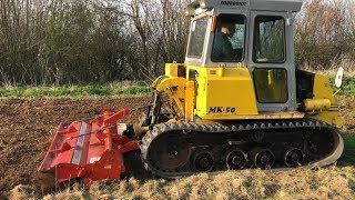 Morooka MK-50 Track 50HP Tractor with Rotavator