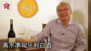 【紅酒推介】Wilson Kwok教飲酒｜高水準匈牙利白酒 玻璃塞有特色