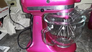 KitchenAid 5 Quart Tilt Head Stand Mixer with Glass Bowl Review