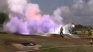 LNG Fire Fighting Demonstration