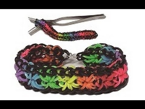 HOW TO MAKE STARBURST BRACELET WITHOUT RAINBOW LOOM ( ON TWO FORKS) HOW TO MAKE STARBURST BRACELET WITHOUT RAINBOW LOOM ( ON TWO FORKS)