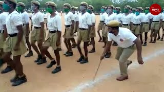 This video of police training in Telangana has become social media favourite