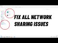 How to Fix All Network Sharing Issues | Fix Computer not showing in Network (2022)