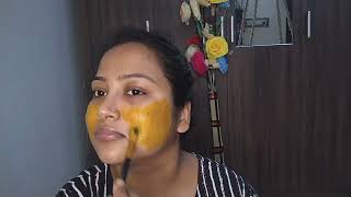 home made dea tan face pack