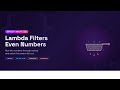 Kotlin with Copilot: Create a list of 10 numbers and use lambda function to find the even numbers