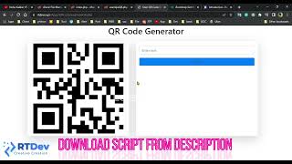 Create Own QR Code Creator Free Using PHP