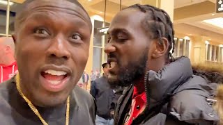 Terence Crawford ROLLS UP on Andre Berto & tells him he's going to BEAT HIS A**!