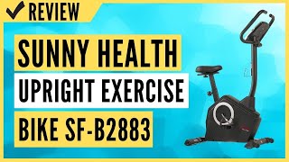 Sunny Health & Fitness Upright Exercise Bike SF-B2883 Review