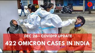 COVID-19 Updates: 422 Omicron Cases in India