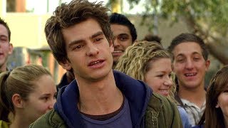 Peter Parker vs Flash - High School Life - The Amazing Spider-Man (2012) Movie C
