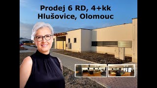 PRODÁNO - 6 řadových rodinných domů v obci Hlušovice