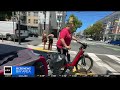 valencia street bike lanes get cold reception from locals