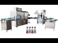 YB-JG4 Automatic Bottle filling line for Yogurt dairy beverage Flavoured milk drink