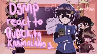 [🦆] DSMP react to Quackity in Karmaland 5 / DSMP reacciona a Quackity Karmaland 1/?-Spanish/English-