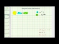 Ex 1:  Integration Using Substitution