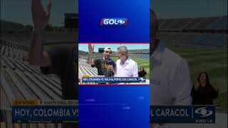 Heider González y la especial dedicatoria para James Rodríguez en su partido 100 con Colombia