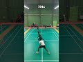 Nice deception unfortunately went out 🙃 ,#viralvideo #badminton