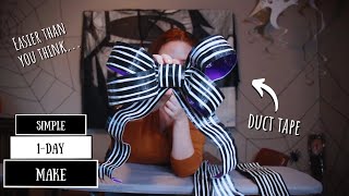 SPOOKTEMBER SLAM (Day 9: How To Make Nightmare Before Christmas Ribbons \u0026 Bows)