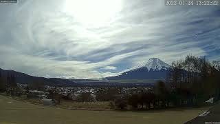 2022 01 24 富士山ライブカメラ Time Lapse 15fps