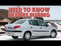 Is it a bad idea to buy a used Peugeot 206 sedan?