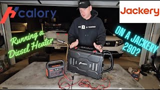 Can you run a diesel heater on a Jackery 290?