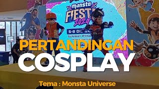 Monsta Fiesta 2024 | Pertandingan Cosplay Terbuka | Tema : Monsta Universe #boboiboy #mechamato