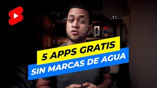 5 Aplicaciones GRATIS para editar videos SIN MARCAS de AGUA