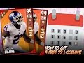 HOW TO GET A FREE 99 OVERALL LANDON COLLINS! FREE HIGH OVERALL CARDS! | MADDEN 17 ULTIMATE TEAM