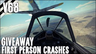 First Person Emergency Landings, Crashes & More! V68 | IL-2 Sturmovik Flight Simulator Crashes