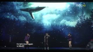 111231 A Whale's Dream + Don't Say Goodbye - Davichi (MBC Gayo Daejun)