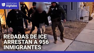 En un minuto: Redadas de ICE arrestan casi 1,000 inmigrantes en un solo día, según la agencia