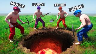 The Boys Dig a BIG Hole…