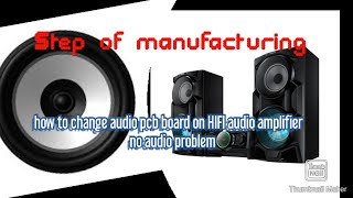 how to change Usb, \u0026 Bluetooth card on HIFI audio amplifier