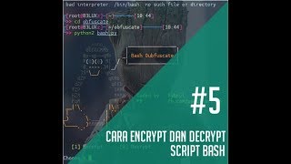 How to encrypt & decrypt script bash with termux