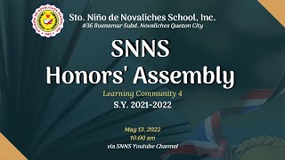 SNNS LC 4 HONORS ASSEMBLY 2022