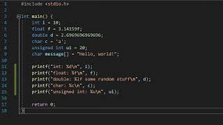 How to Print Variables in C (Printf Format Specifiers)