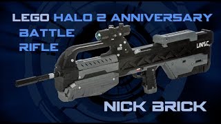 LEGO Battle Rifle - Halo 2 Anniversary (Halo Infinite BR75)