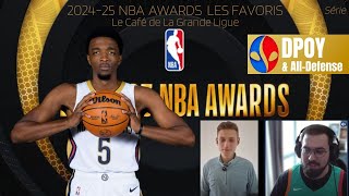 Herb Jones candidat DPOY \u0026 All-Defense  - Trophées 2024-25 : les favoris du Café de La Grande Ligue