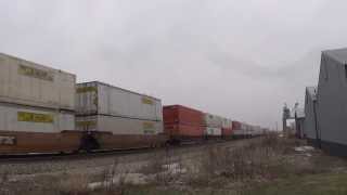 BNSF 7129 West Mazon, IL 12/29/13