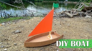 How to make A Boat from Cardboard