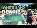 Recreation Pond with WHITE SAND Beach! Part 1