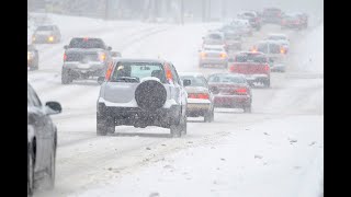 Safety tips for driving in the snow or if you get stranded on a winter highway