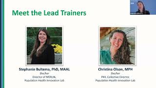 Informational Webinar with Q&A: Collaborating Across Boundaries to Improve Population Health