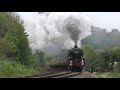 7029 clun castle barks up sapperton the cotswold explorer 18 05 2019