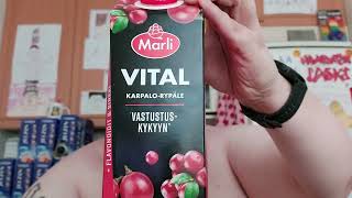 Juomatesti: Marli Vital Karpalo-rypäle